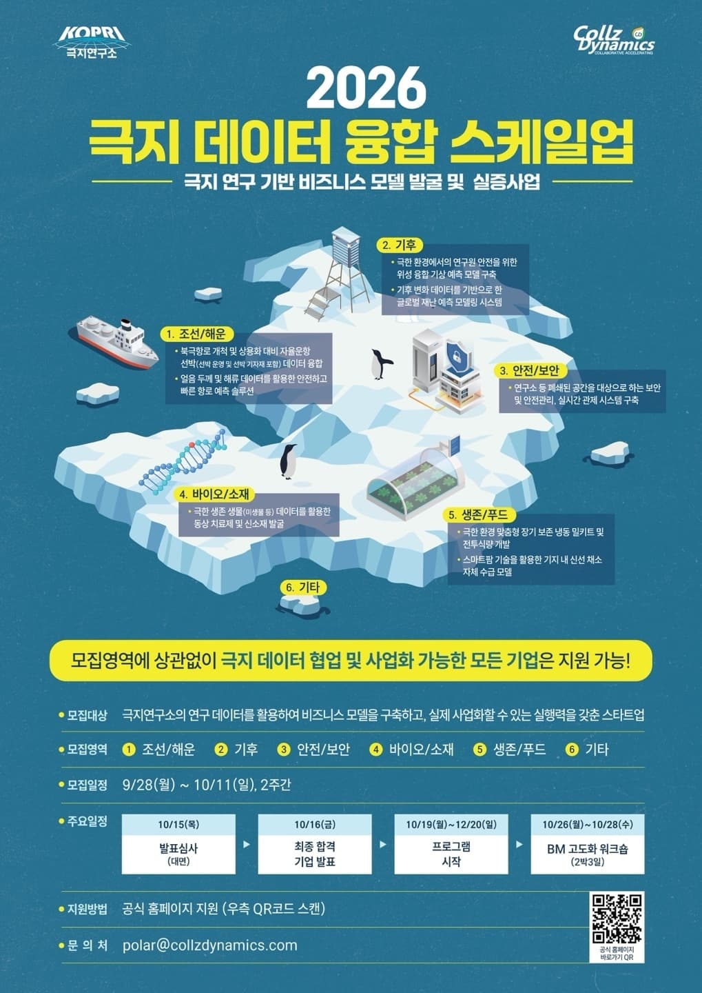 2026 극지 데이터 융합 스케일업 프로그램 공고 이미지