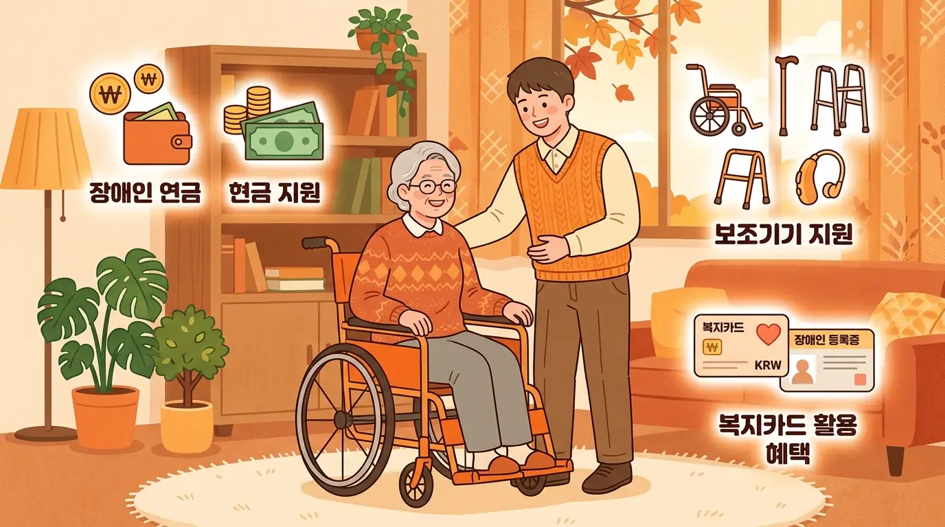 장애인 지원 총정리: 수당·활동지원·보조기구·의료비까지