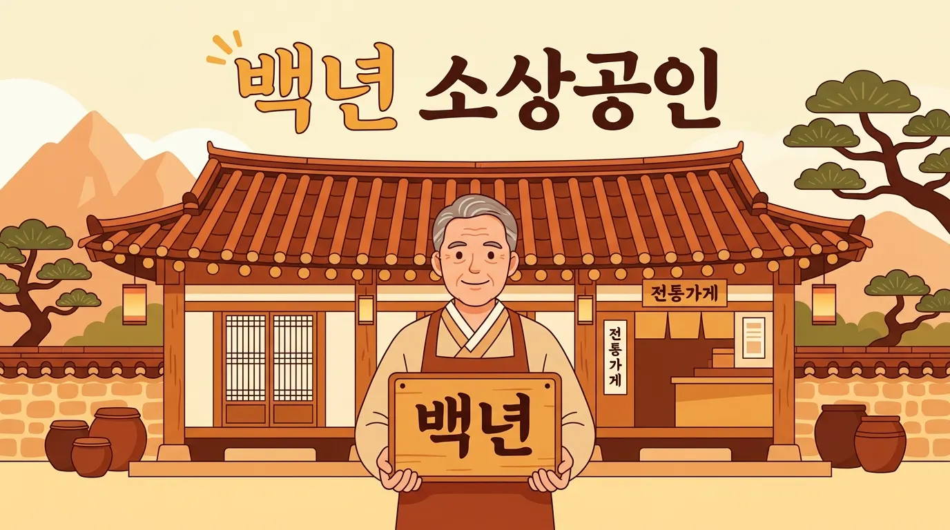 백년소상공인이 뭔가요? 신청 조건과 혜택, 재지정 공고 정리